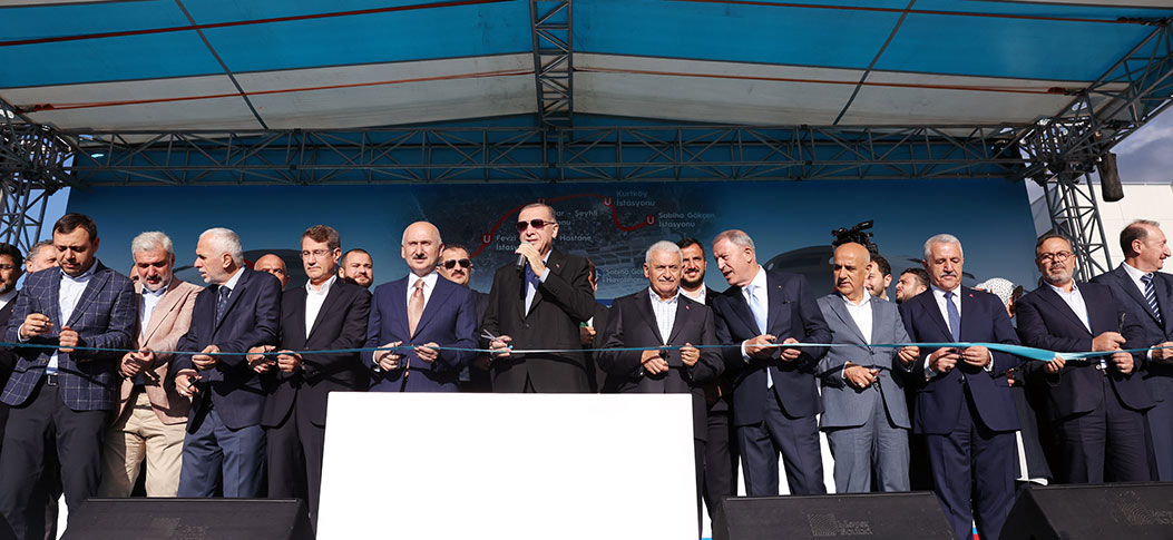 Cumhurbaşkanı Erdoğan, Pendik-Sabiha Gökçen Havalimanı Metro Hattı Açılış Töreni'nde konuştu